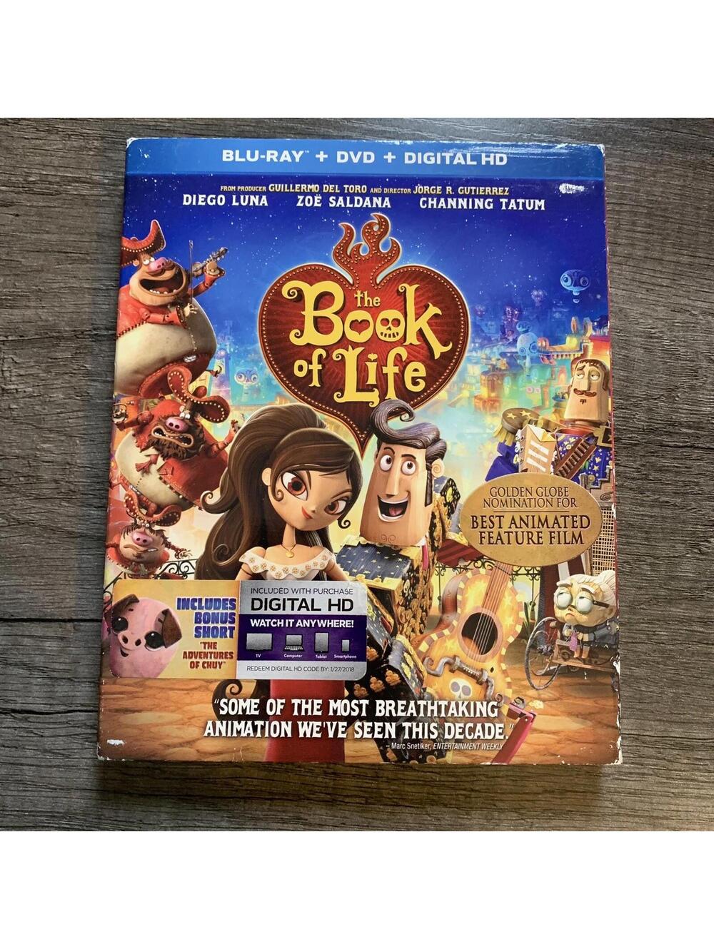 The Book of Life (Blu-ray, 2014)